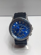 Relógio Citizen Eco-Drive masculino calendário hora mundial mostrador azul 44mm funciona bem comprar usado  Enviando para Brazil