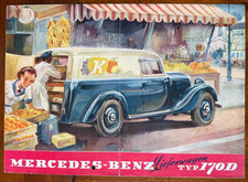 Prospekt 1952 mercedes gebraucht kaufen  Gerlingen