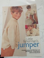 Little fishermans jumper for sale  UK