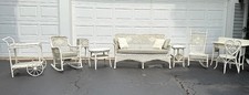 Vintage piece wicker for sale  Rockford