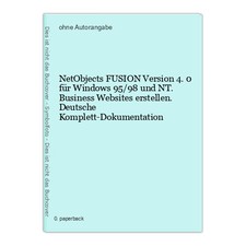 Netobjects fusion version gebraucht kaufen  Buttenwiesen