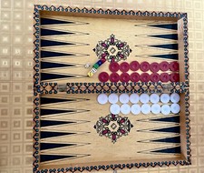 Backgammon antique map gebraucht kaufen  Weil am Rhein