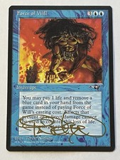 Ouro autografado Force of Will Alliances Terese Nielsen quase perfeito assinado, usado comprar usado Ouro autografado Force of Will Alliances Terese Nielsen quase perfeito assinado, usado comprar usado  Enviando para Brazil