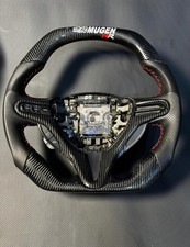 Volante estilo Mugen de fibra de carbono real para Honda Civic FD2 FN2 2006-2012 comprar usado  Enviando para Brazil