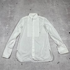 Camisa social masculina vintage francesa antiga por volta de 1860 com bordado masculina comprar usado  Enviando para Brazil