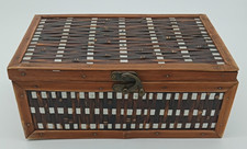 Vintage wood woven for sale  El Dorado