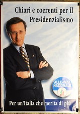 Manifesto originale elettorale usato  Castellammare del Golfo