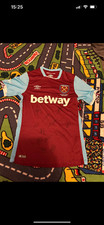 Signed west ham for sale  BISHOP'S STORTFORD