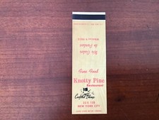 Vintage matchbook cover for sale  Minneapolis