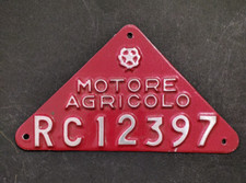 Vecchia targa motore usato  Pescara
