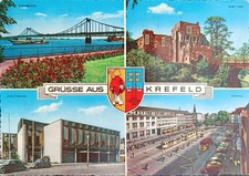 Ansichtskarte grüsse krefeld gebraucht kaufen  Jena