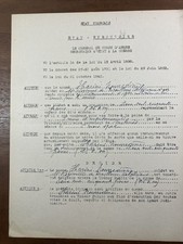 Harini 1942 algérie d'occasion  Tuchan