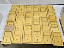 35 livros de partituras de Eulenburg instrumentos de cordas para violino Beethoven Schubert  comprar usado  Enviando para Brazil