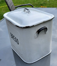 Vintage enamel bread for sale  LINCOLN