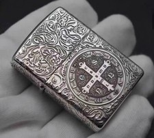 Silver zippo windproof for sale  Lincoln