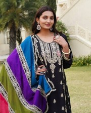 Soirée salwar kameez d'occasion  Expédié en France
