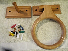Solid oak towel for sale  Evansville