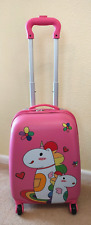 Unicorn luggage pink for sale  WORCESTER