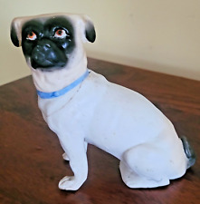 Bisque figurine pug for sale  WELSHPOOL