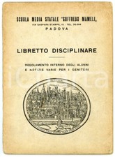 1968 padova scuola usato  Milano