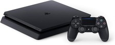 Konsola Sony PlayStation 4 Slim 500 GB, czarna – oryginalnie zapieczętowana na sprzedaż Konsola Sony PlayStation 4 Slim 500 GB, czarna – oryginalnie zapieczętowana na sprzedaż  PL