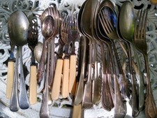 Vintage cutlery epns for sale  BOURNE
