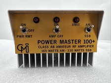 Amplificador de RF amador vintage CMI Power Master 100+ classe AB comprar usado Amplificador de RF amador vintage CMI Power Master 100+ classe AB comprar usado  Enviando para Brazil