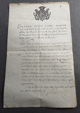 Document ancien lettre d'occasion  Argentré-du-Plessis