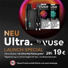 Vuse ultra device gebraucht kaufen  Köln