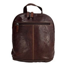 Mochila conversível Jack Georges Voyager pequena couro marrom escuro / tiracolo, usado comprar usado  Enviando para Brazil