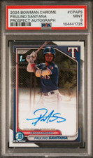 2024 Bowman Chrome Paulino Santana 1st Prospect Auto #CPA-PS PSA 9 Estado perfeito comprar usado  Enviando para Brazil