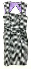 Vestido justo White House Black Market xadrez recortado com cinto AB comprar usado  Enviando para Brazil