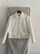 Zara white button for sale  BRISTOL