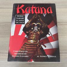 KATANA GUERRA FEUDAL NO JAPÃO REGRAS COMPLETAS CENÁRIOS HISTÓRICOS JOGOS DE GUERRA comprar usado  Enviando para Brazil