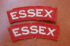 Pair essex regiment for sale  STOKE-ON-TRENT