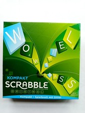 Mattel Games Scrabble Kompaktowa wersja podróżna Gra planszowa Gra słowna 2-4 graczy od 8 na sprzedaż  Wysyłka do Poland