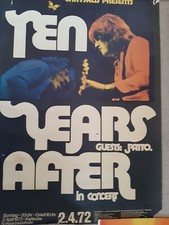 Konzertplakat ten years gebraucht kaufen  Rastatt