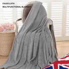 Cobertores de flanela de pelúcia cor sólida cobertores macios aconchegantes leves para sofá-cama, usado comprar usado  Enviando para Brazil