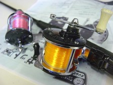 Conjunto de molinete de pesca Orlimpic Earlymidget-II grande e pequeno usado comprar usado  Enviando para Brazil