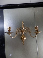 Wandkerzenhalter messing gebraucht kaufen  Berlin