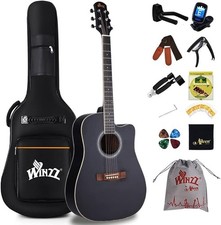 Winzz akustikgitarre anfänger gebraucht kaufen  Hamburg