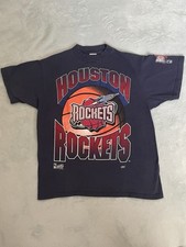 Usado, Camisa Vintage Houston Rockets Adulto Média 1994 Marinha NBA Oficial Licenciada RARA comprar usado  Enviando para Brazil