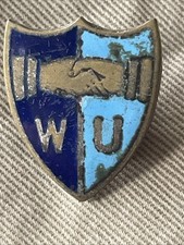 Vintage handshake badge for sale  OSSETT