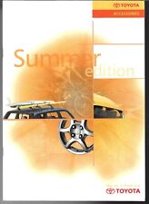 Toyota accessories summer for sale  UK