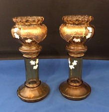 Pair hand blown for sale  SANDBACH