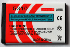 Batnok5310 batteria compatibil usato  Italia