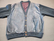 Leder strick cardigan gebraucht kaufen  Osterwieck