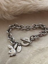 Playboy charm bracelet for sale  LONDON