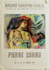 Affiche pierre cornu d'occasion  La Courtine