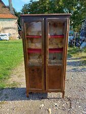 1960s oak showcase d'occasion  Expédié en Belgium